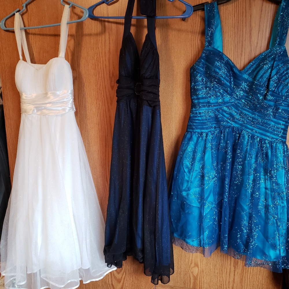 Lighter blue sparkle dress